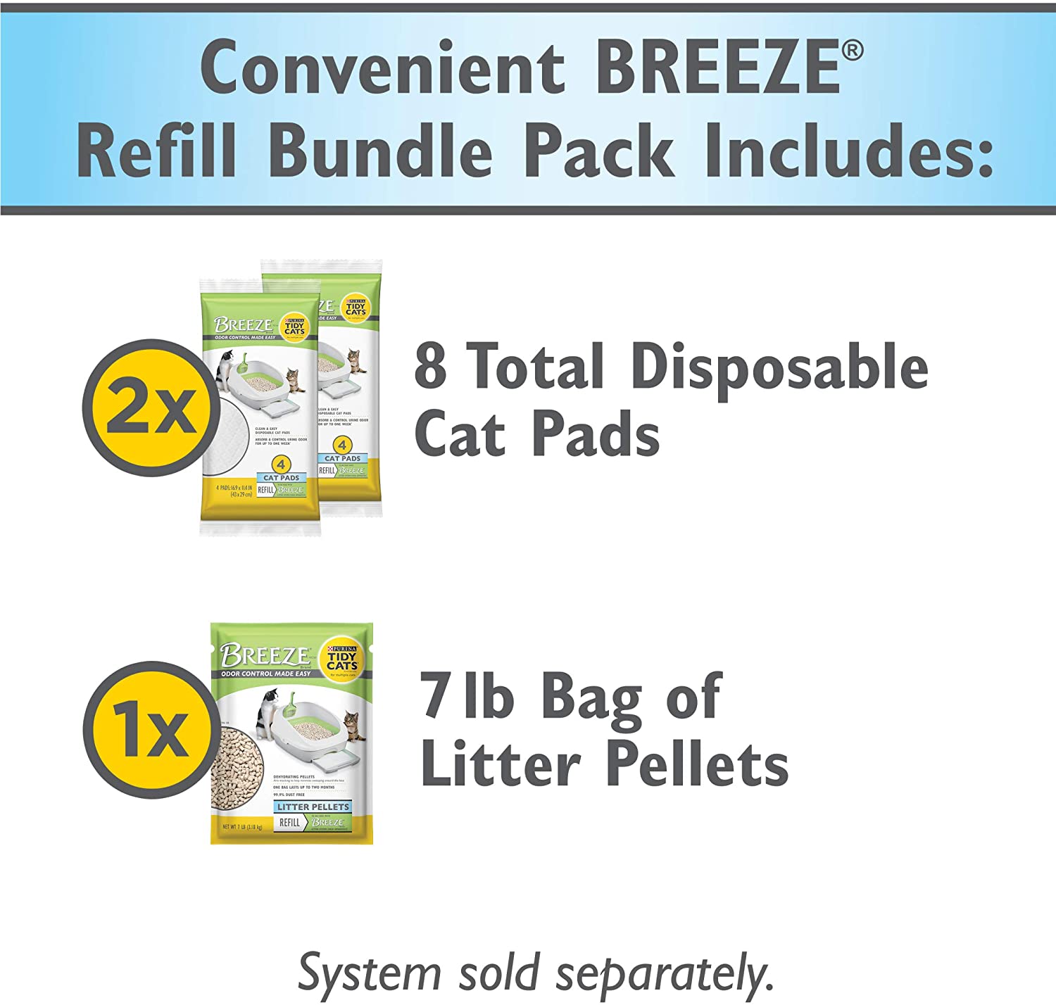 Purina Tidy Cats BREEZE Litter System Refills CARTUP INN