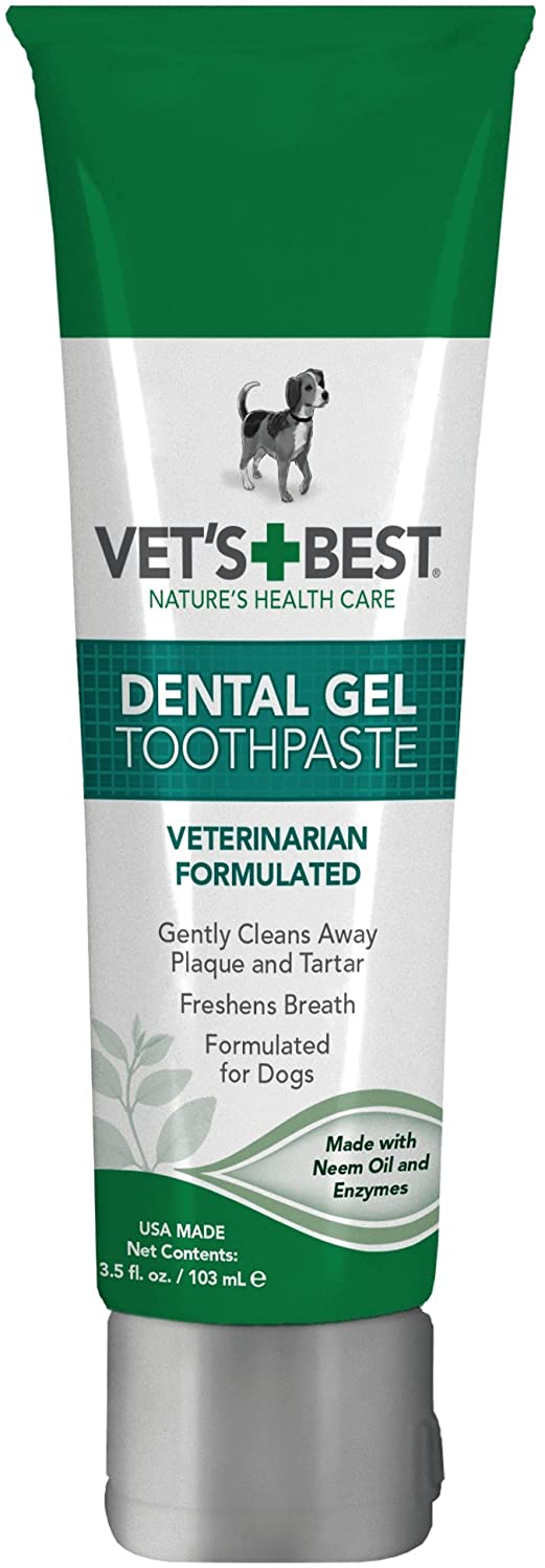 Vet’s Best Enzymatic Dog Toothpaste Teeth Cleaning and Fresh Breath