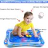 MAGIFIRE Tummy Time Baby Water Mat Infant Toy Inflatable Play Mat for 3 6 9 Months Newborn Boy Girl