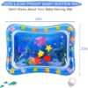 MAGIFIRE Tummy Time Baby Water Mat Infant Toy Inflatable Play Mat for 3 6 9 Months Newborn Boy Girl