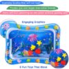 MAGIFIRE Tummy Time Baby Water Mat Infant Toy Inflatable Play Mat for 3 6 9 Months Newborn Boy Girl
